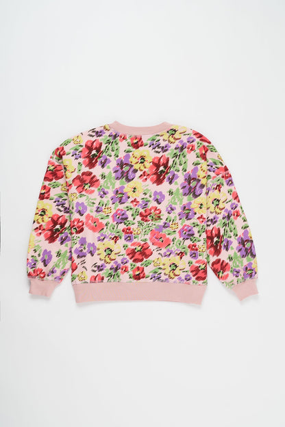 Glitch Flowers Sweatshirt