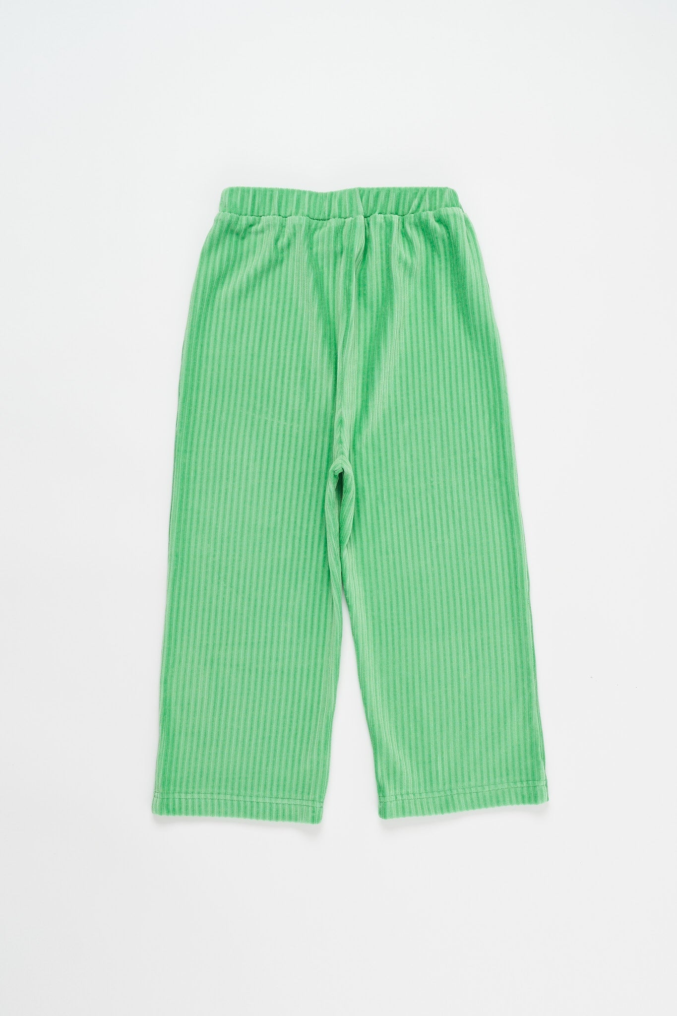 Cut & Sew Corduroy Pants LIGHT GREEN