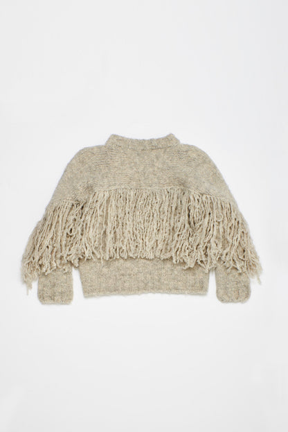 Fringes Knit Grey