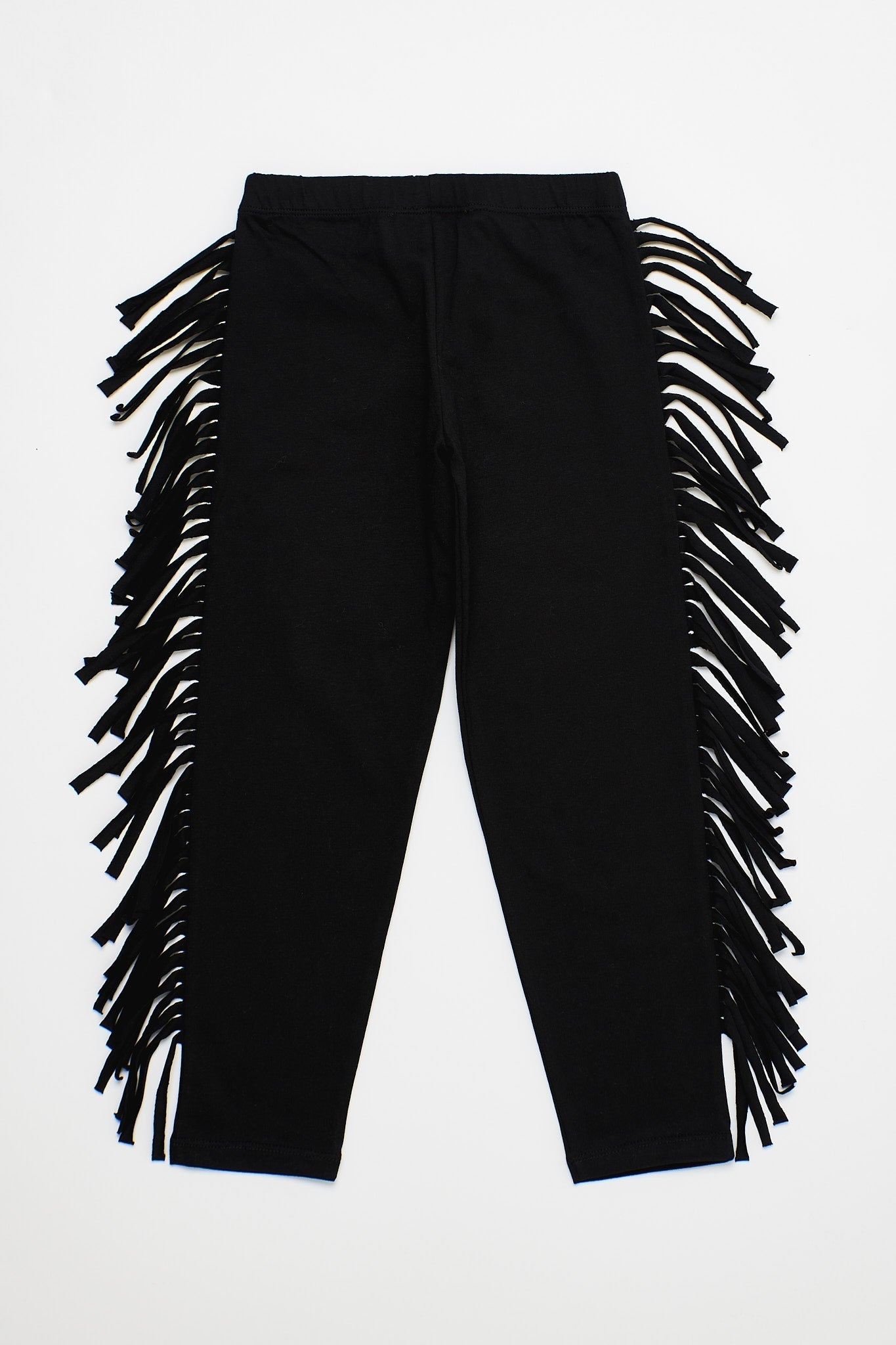 Fringes Leggings Black