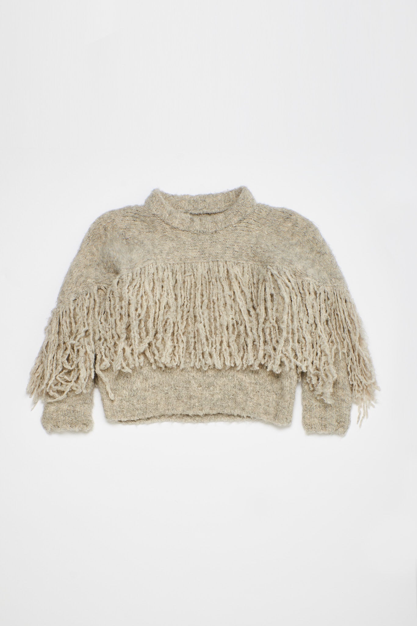 Fringes Knit Grey