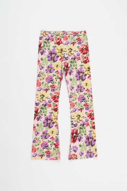 Glitch Flowers Legging